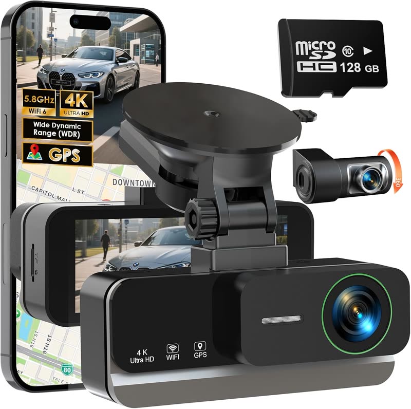 4K + 4K Front + Rear + 128GB