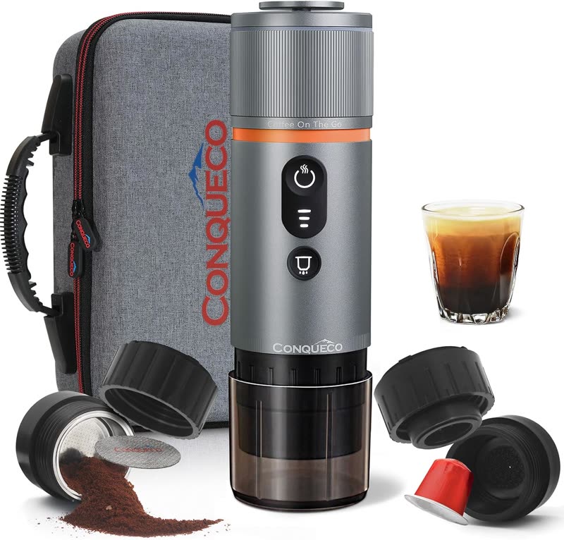 CONQUECO Portable Espresso Machine