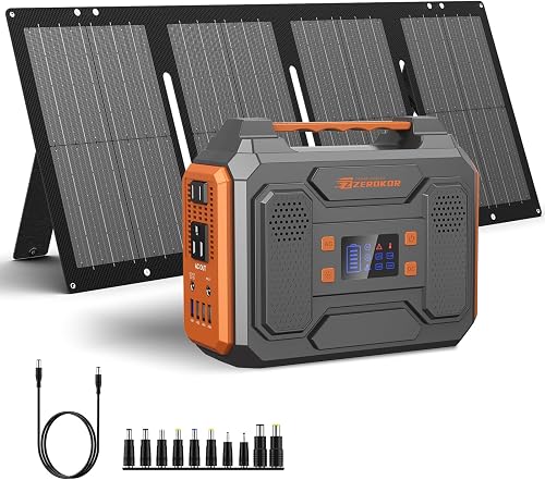 Solar Generator 300W with 60W Panel