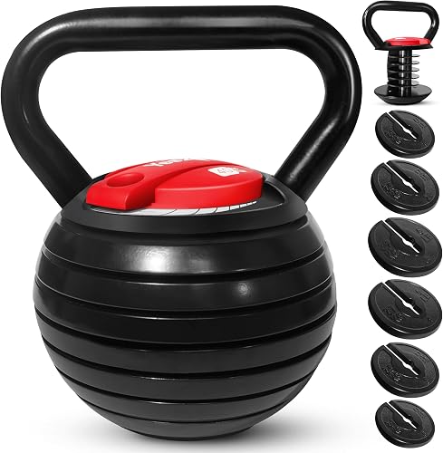 Yes4All Adjustable Kettlebell Set (20–40 lb)